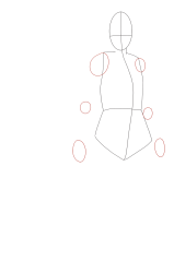 How to Draw Naruto Characters - Sasuke Uchiha - Step 5