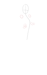 How To Draw Tsunade From Naruto - Step By Step Drawing - Step 4