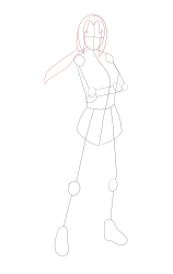 How To Draw Tsunade From Naruto - Step By Step Drawing - Step 8