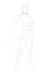 How To Draw Tsunade From Naruto - Step By Step Drawing - Step 11