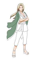 How To Draw Tsunade From Naruto - Step By Step Drawing - Step 28