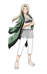 How To Draw Tsunade From Naruto - Step By Step Drawing - Step 31