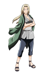 How To Draw Tsunade From Naruto - Step By Step Drawing - Step 34