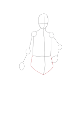 How to Draw Naruto Characters , madara uchiha - Step 7