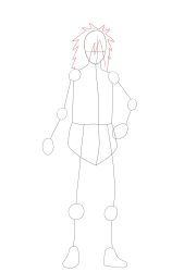 How to Draw Naruto Characters , madara uchiha - Step 10