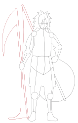 How to Draw Naruto Characters , madara uchiha - Step 14
