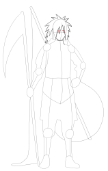 How to Draw Naruto Characters , madara uchiha - Step 17