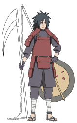 How to Draw Naruto Characters , madara uchiha - Step 44