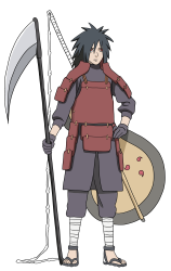 How to Draw Naruto Characters , madara uchiha - Step 46
