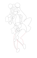 Drawing Tsuyu Asui from My Hero Academia - MHA - Step 13