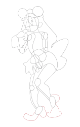 Drawing Tsuyu Asui from My Hero Academia - MHA - Step 14