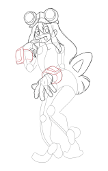 Drawing Tsuyu Asui from My Hero Academia - MHA - Step 22