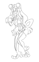 Drawing Tsuyu Asui from My Hero Academia - MHA - Step 32